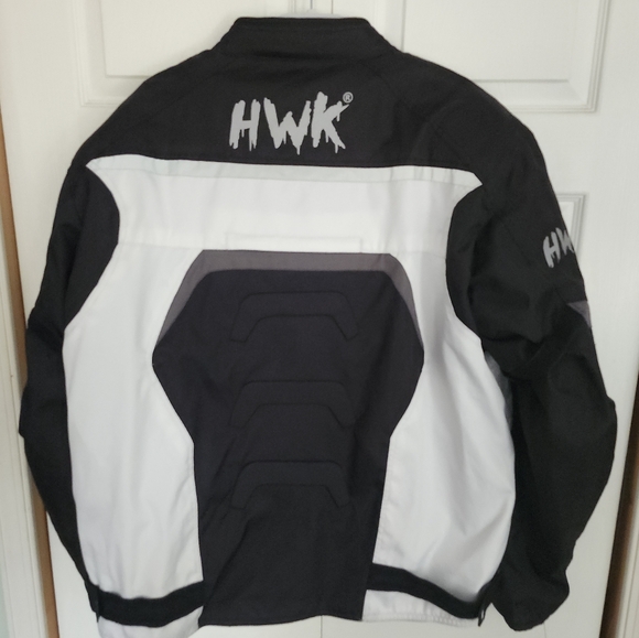 HWK Spyder Moto Enduro Cordura Impact Armor Sport Riding Zip Weather 4XL EUC - Picture 4 of 16
